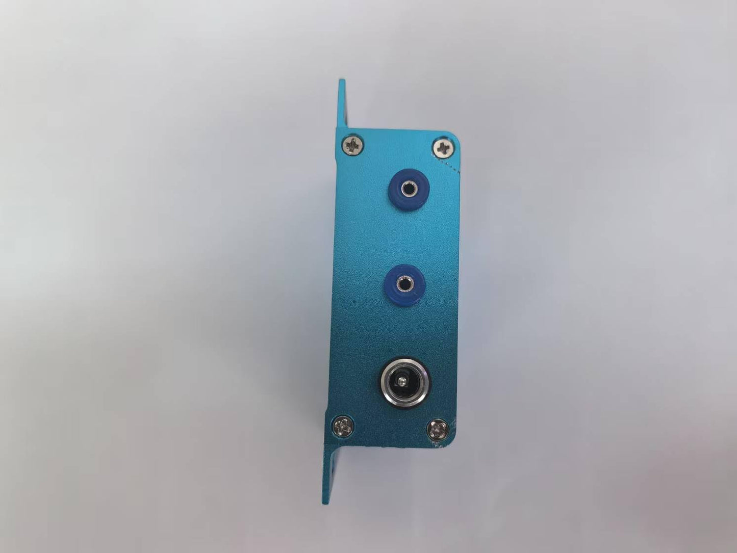Elektronischer Wasserentkalker, salzfrei, Kalkschutzsystem, blau