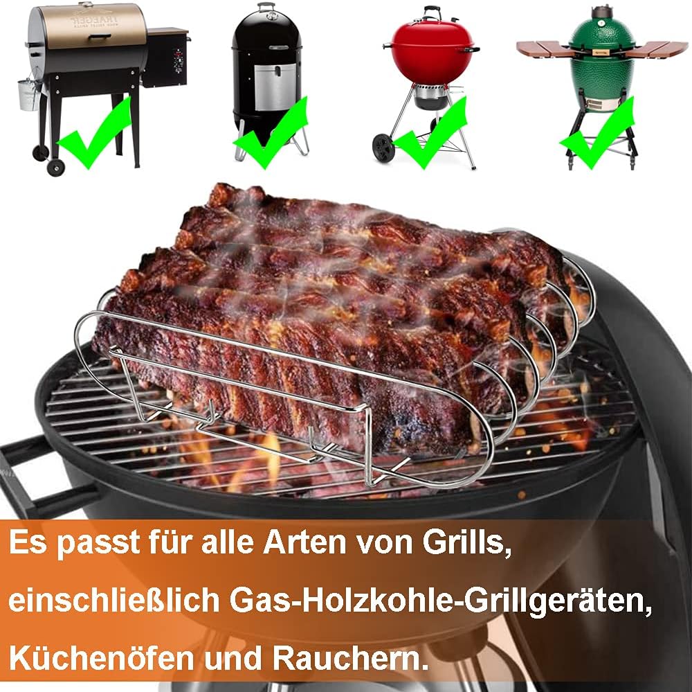 Spareribs- und Bratenhalter