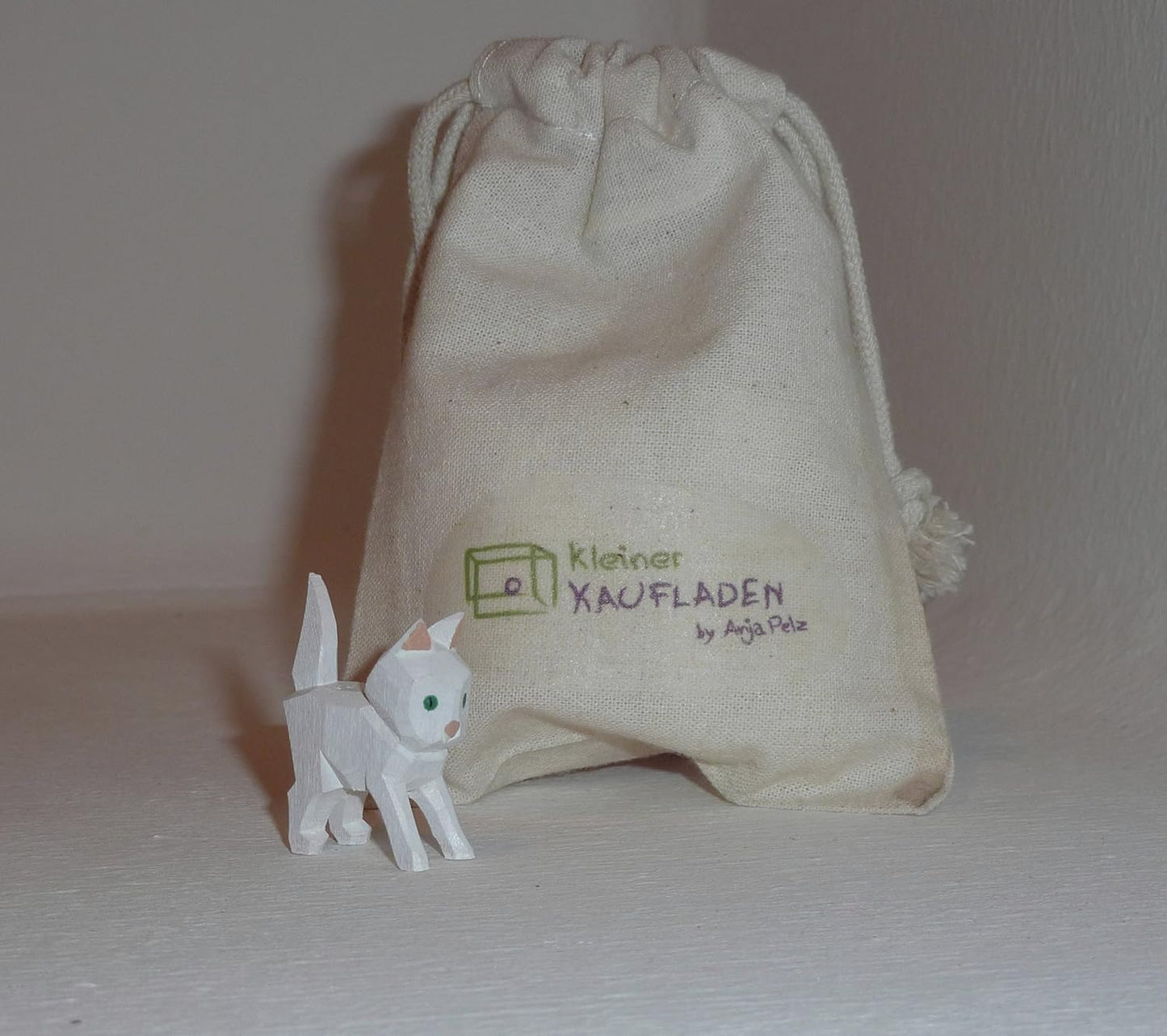 Katze Krippenfigur