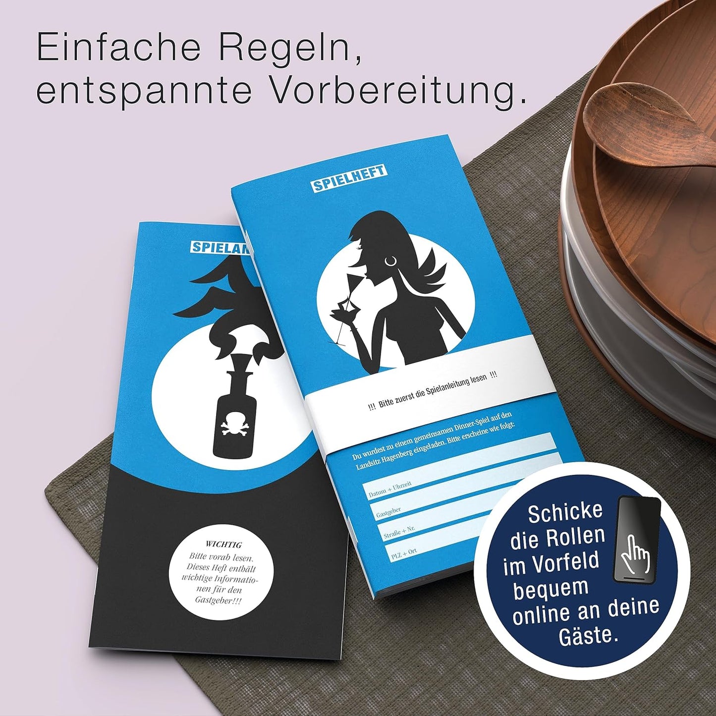Schatten über Landsitz Hagenberg - Krimidinner