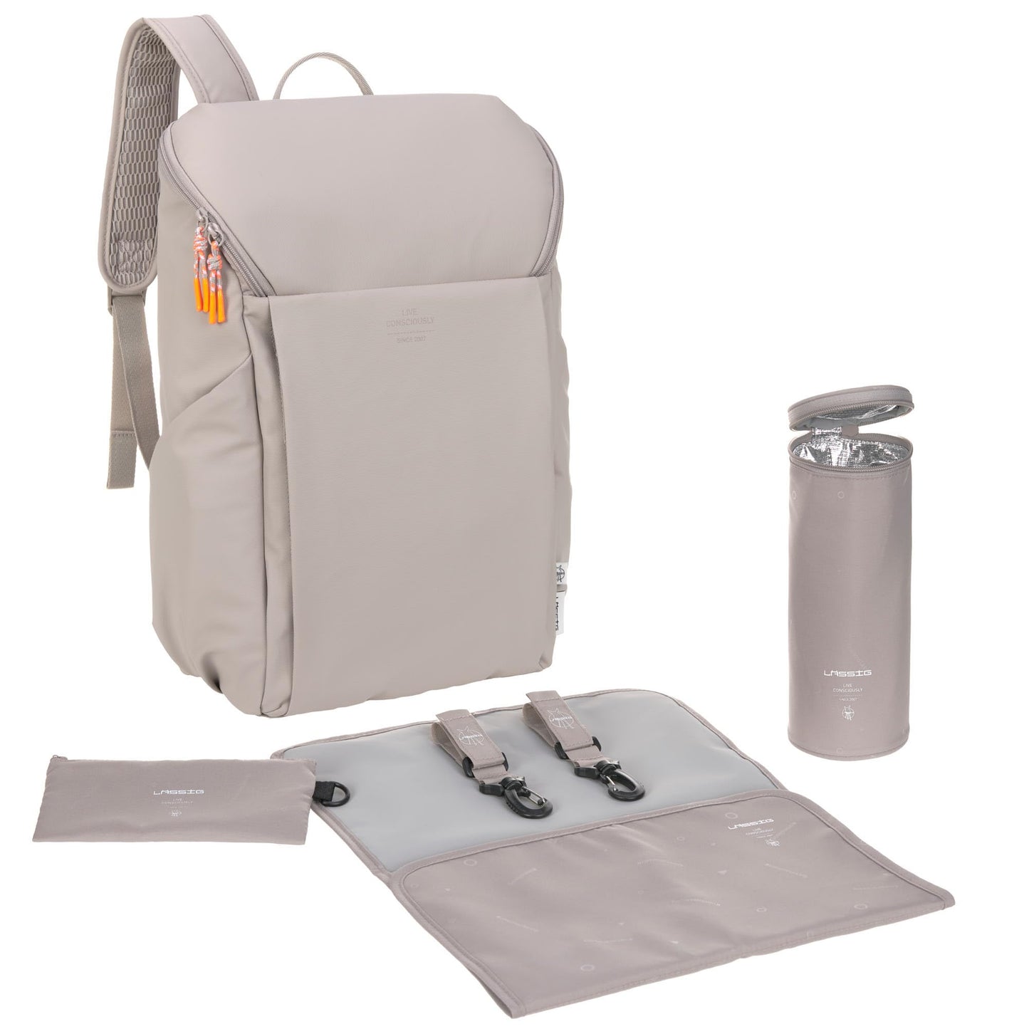 Wickelrucksack Slender Up, Beige
