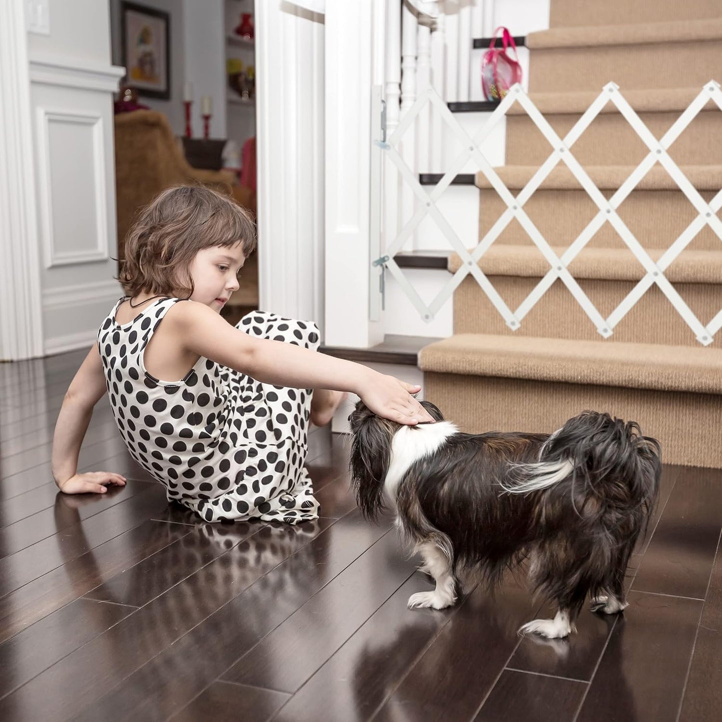 Ausziehbares Hundeabsperrgitter, M