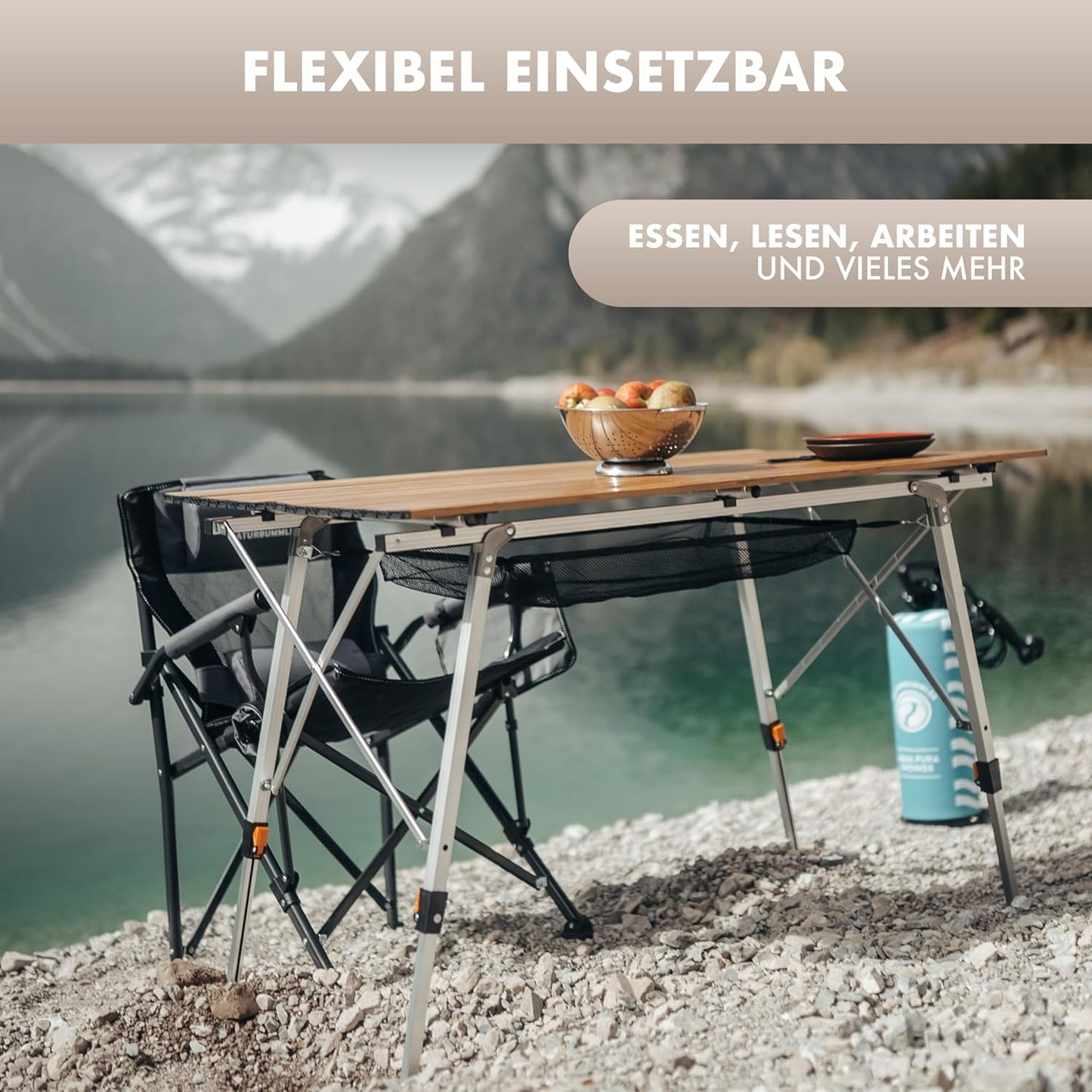 Klappbarer Campingtisch, X-Large 2.0