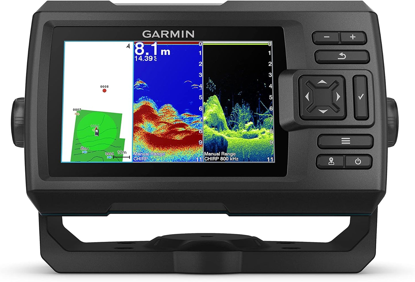 Fischfinder Striker Vivid mit Sonar-Wandler, 12,7 cm Striker Vivid 5 cv Wandler