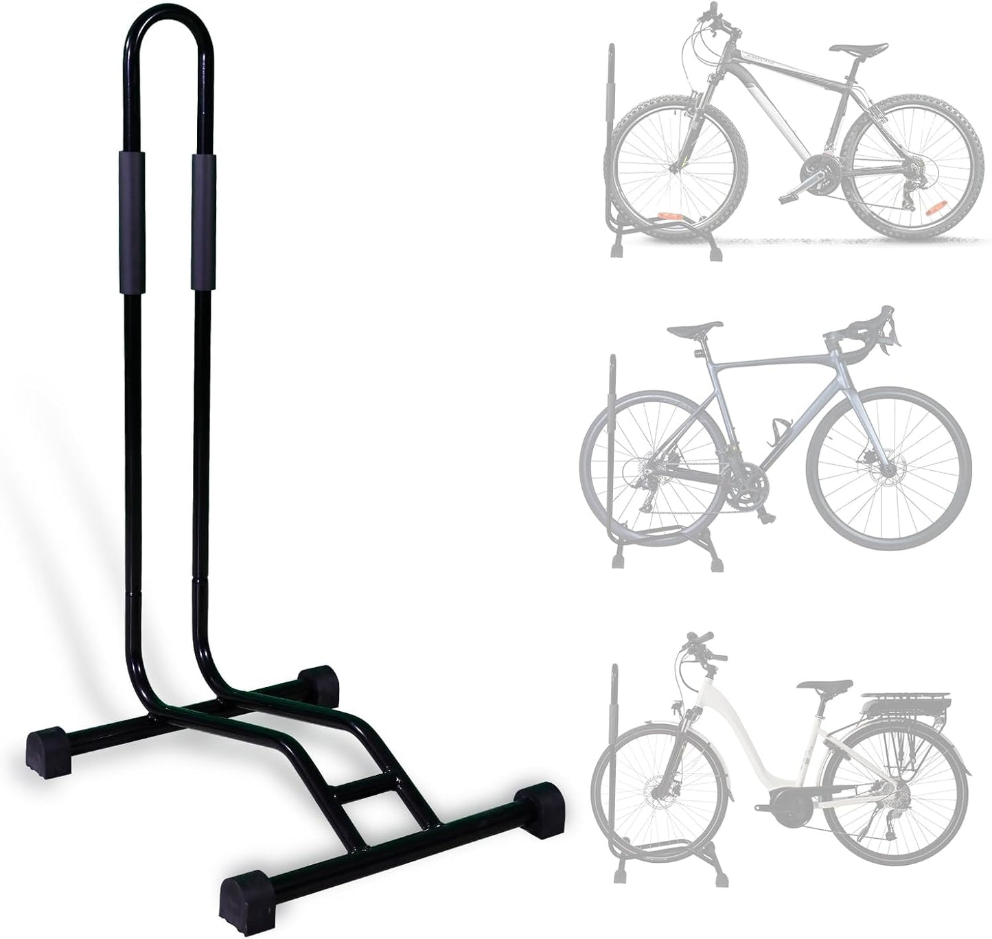 2 Stück Fahrradständer Bodenhalter für 29 Zoll Räder, Freistehend x 2