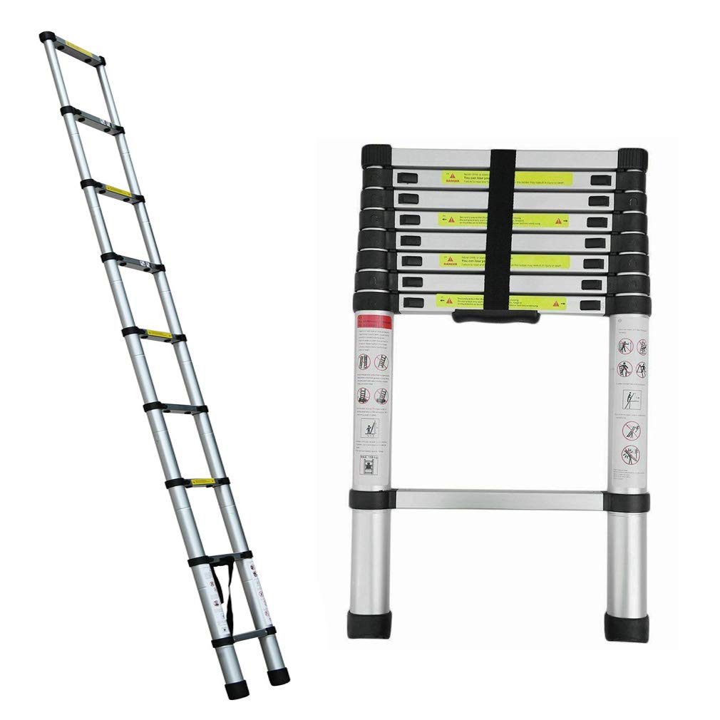 Teleskopleiter 2,6 m, 2.6m Gerade Leiter