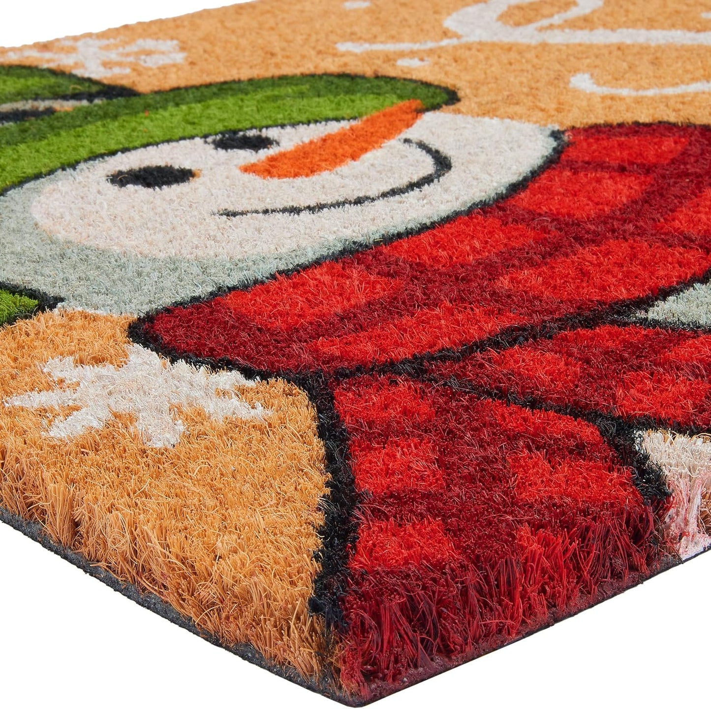 Weihnachtsfussmatte Let It Snow, Let It Snow - Schneemann