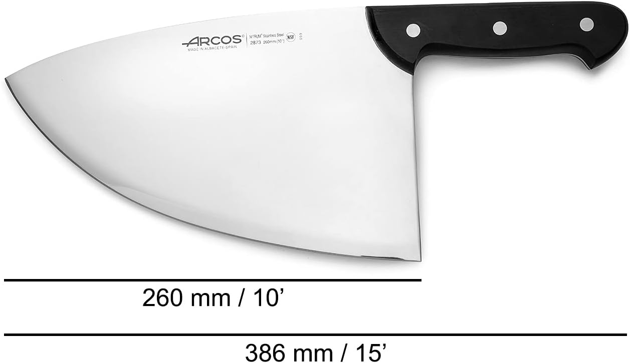 Fleischermesser mit flexibler Klinge, Hackmesser|26cm