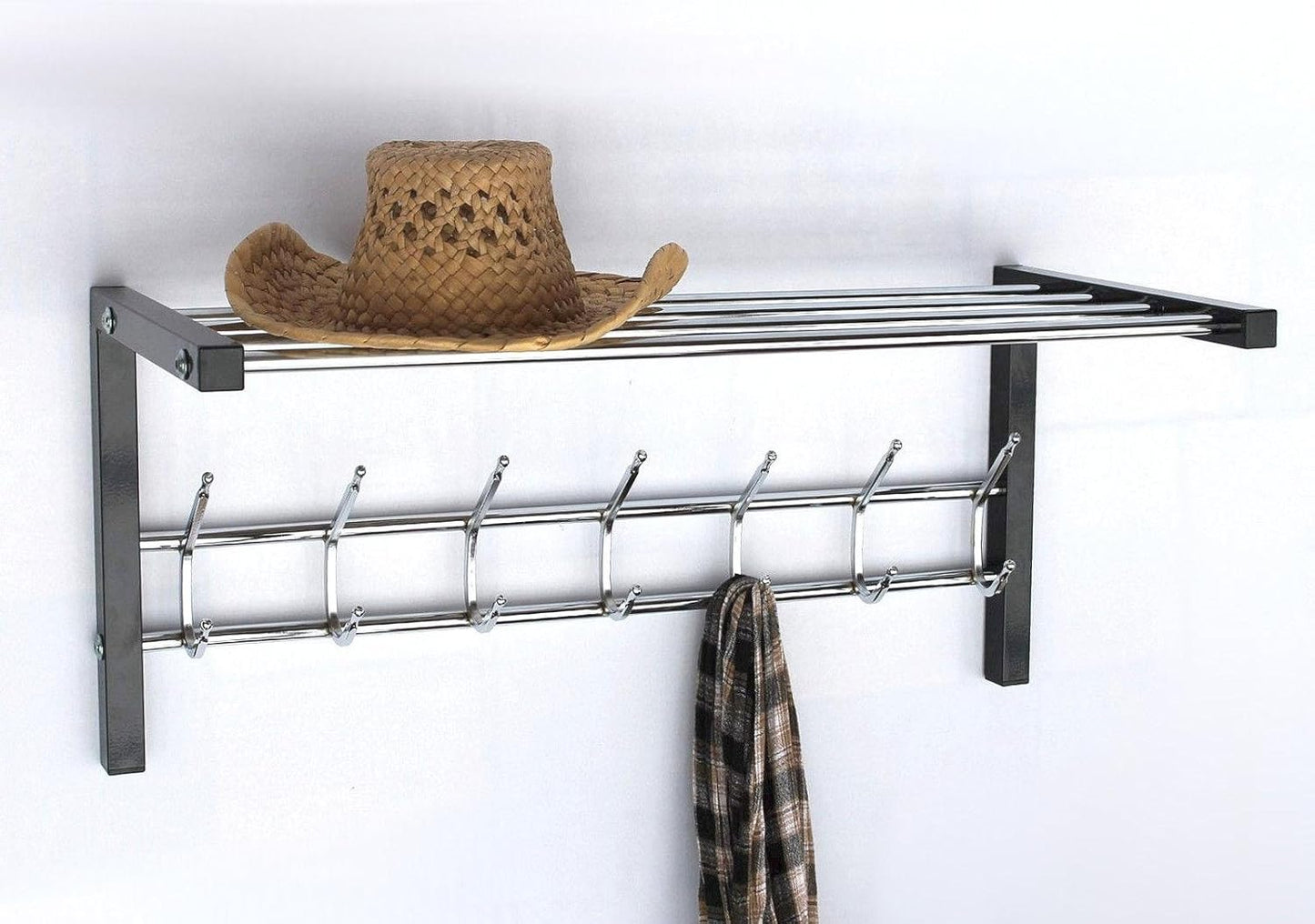 Wandgarderobe mit Hutablage