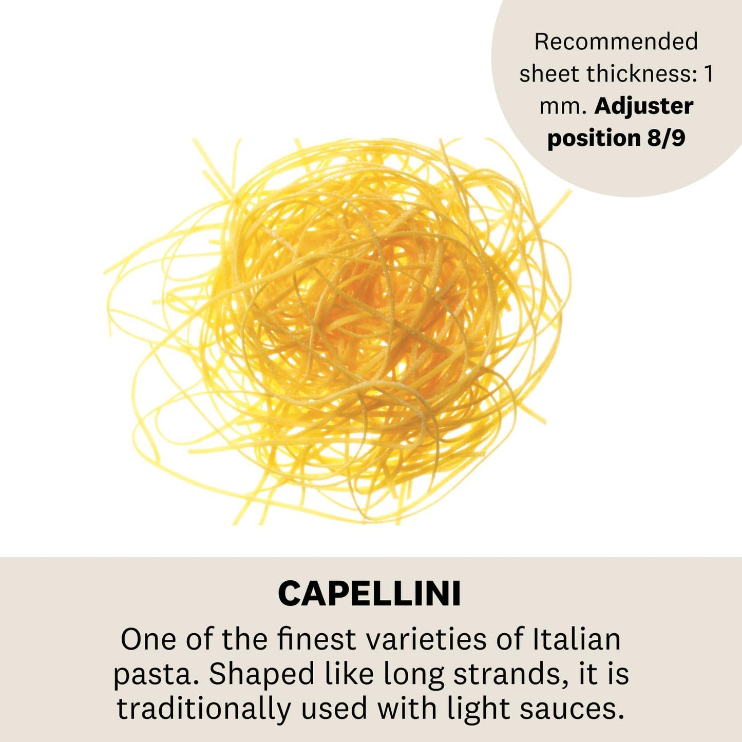 Zubehör für die Atlas 150 - Capellini, Capellini