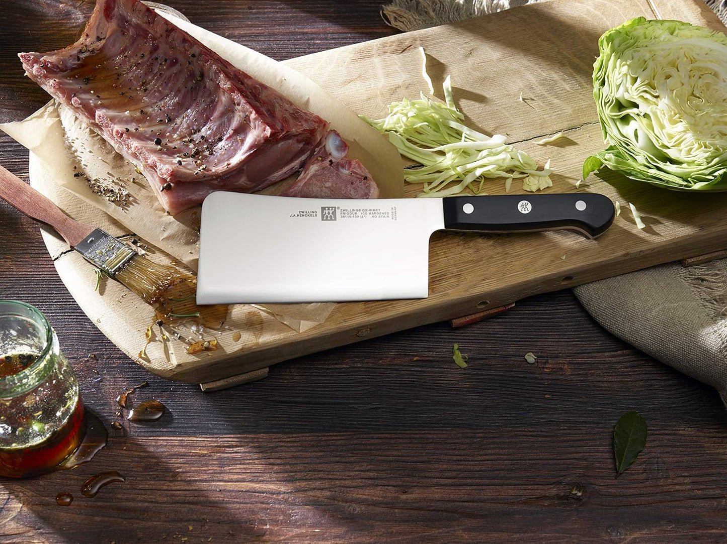 Gourmet chinesisches Kochmesser, Spezialstahl, ergonomisch, ZWILLING Gourmet