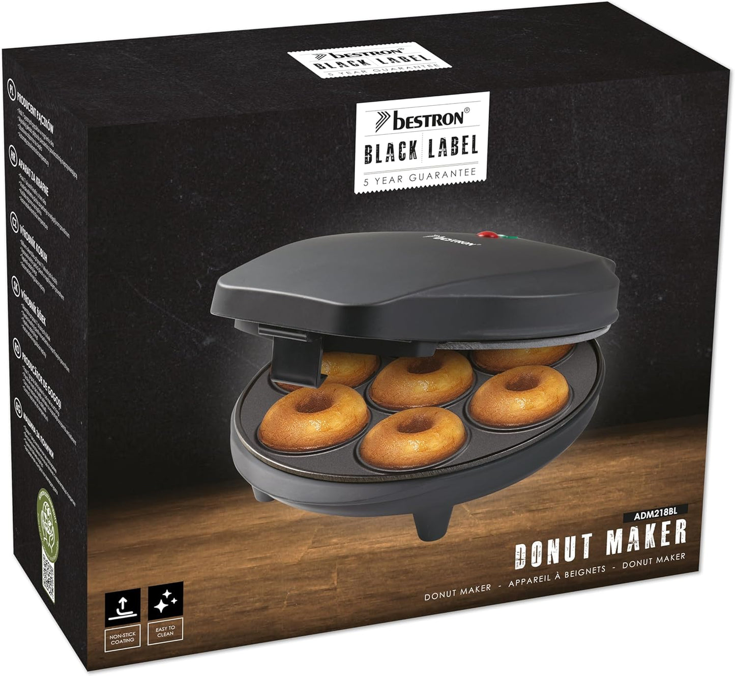 Donut-Maker, Mattschwarz