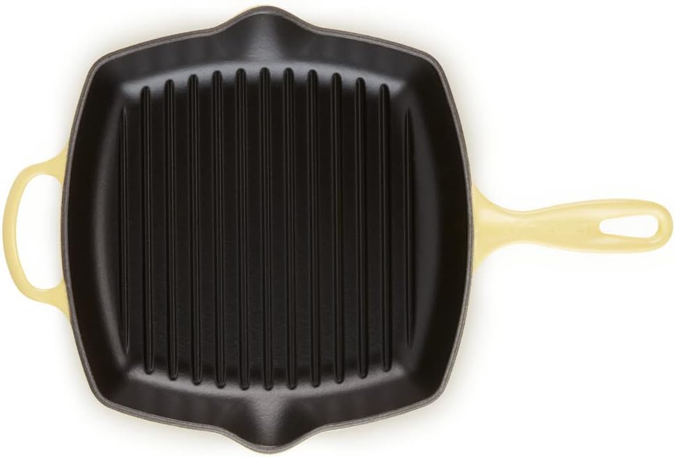 Quadratische Gusseisen-Grillpfanne, Citrus