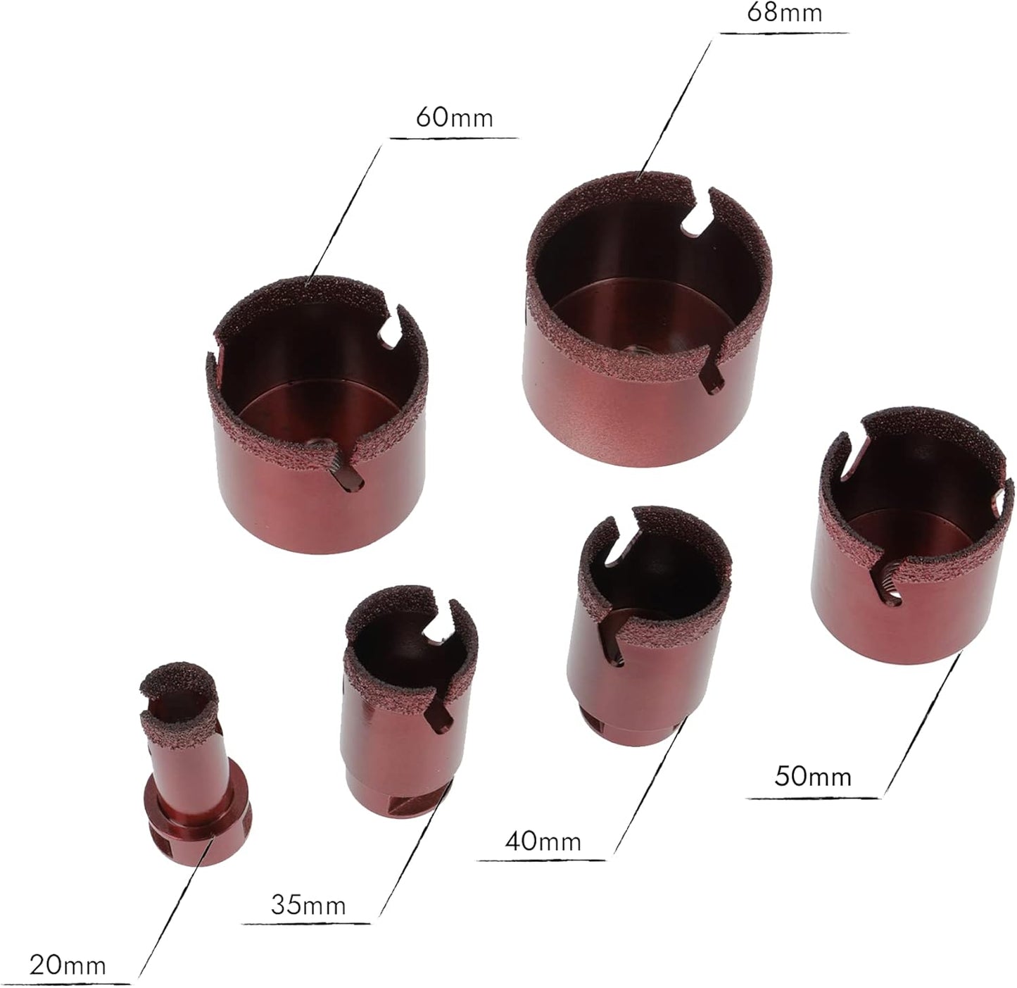 6-teiliges Fliesenbohrer Set Speedmaster, 6-tlg. Set