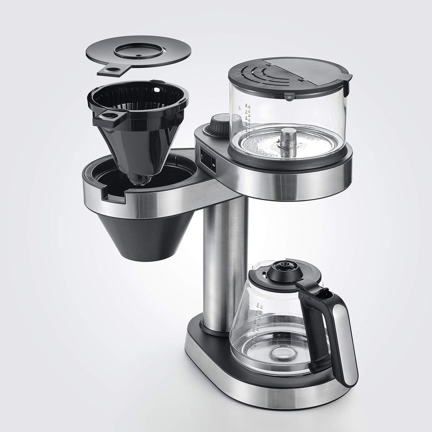Filterkaffeemaschine Caprice mit Timer und Glaskanne, Mit Glaskanne
