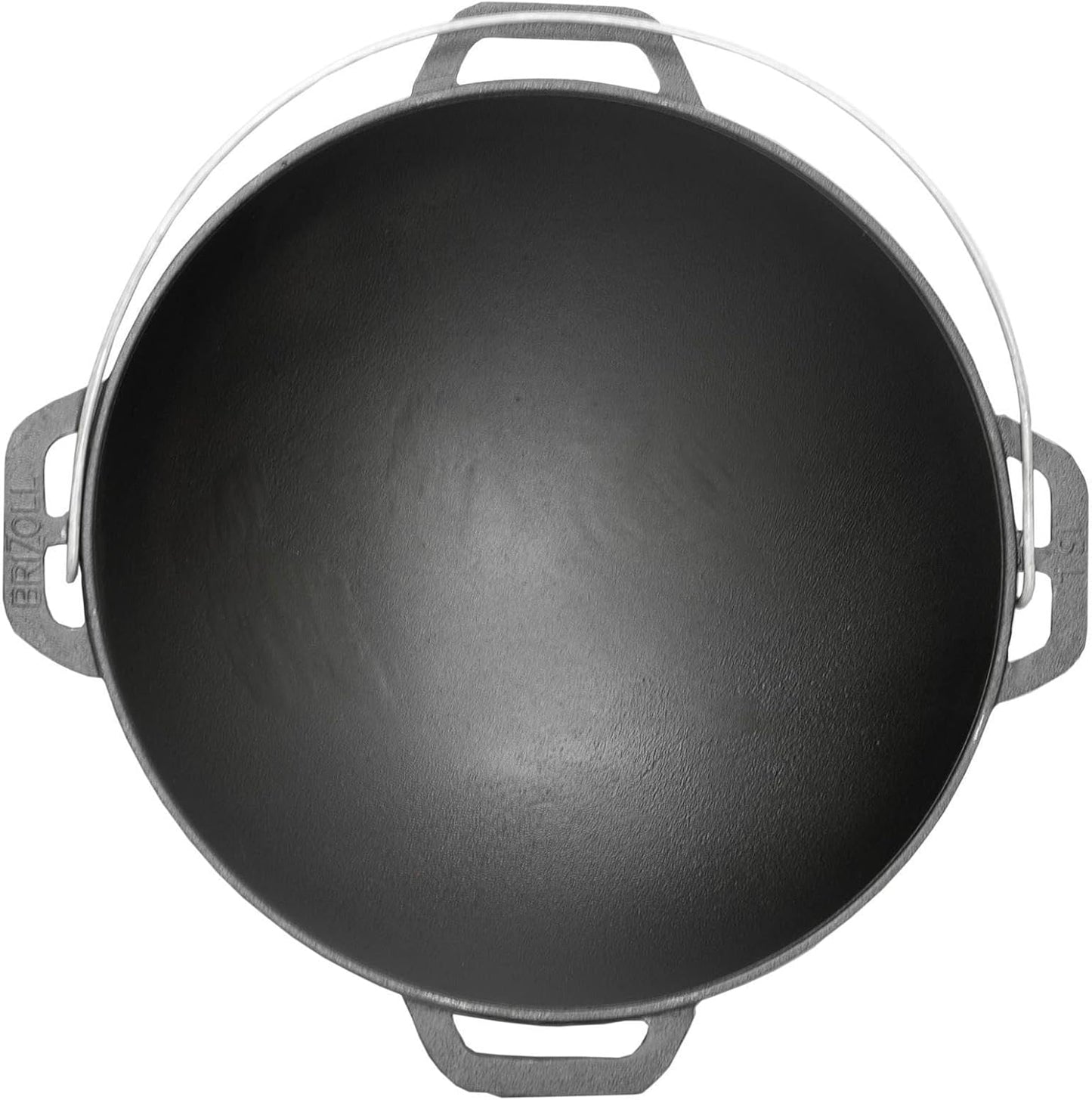 Gusseiserner Grillwok, 12 L