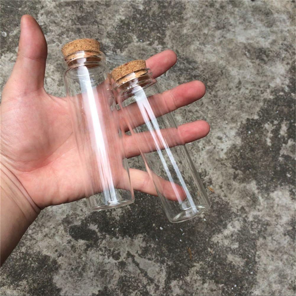Glasflasche mit Korkstopper, 12|90ml