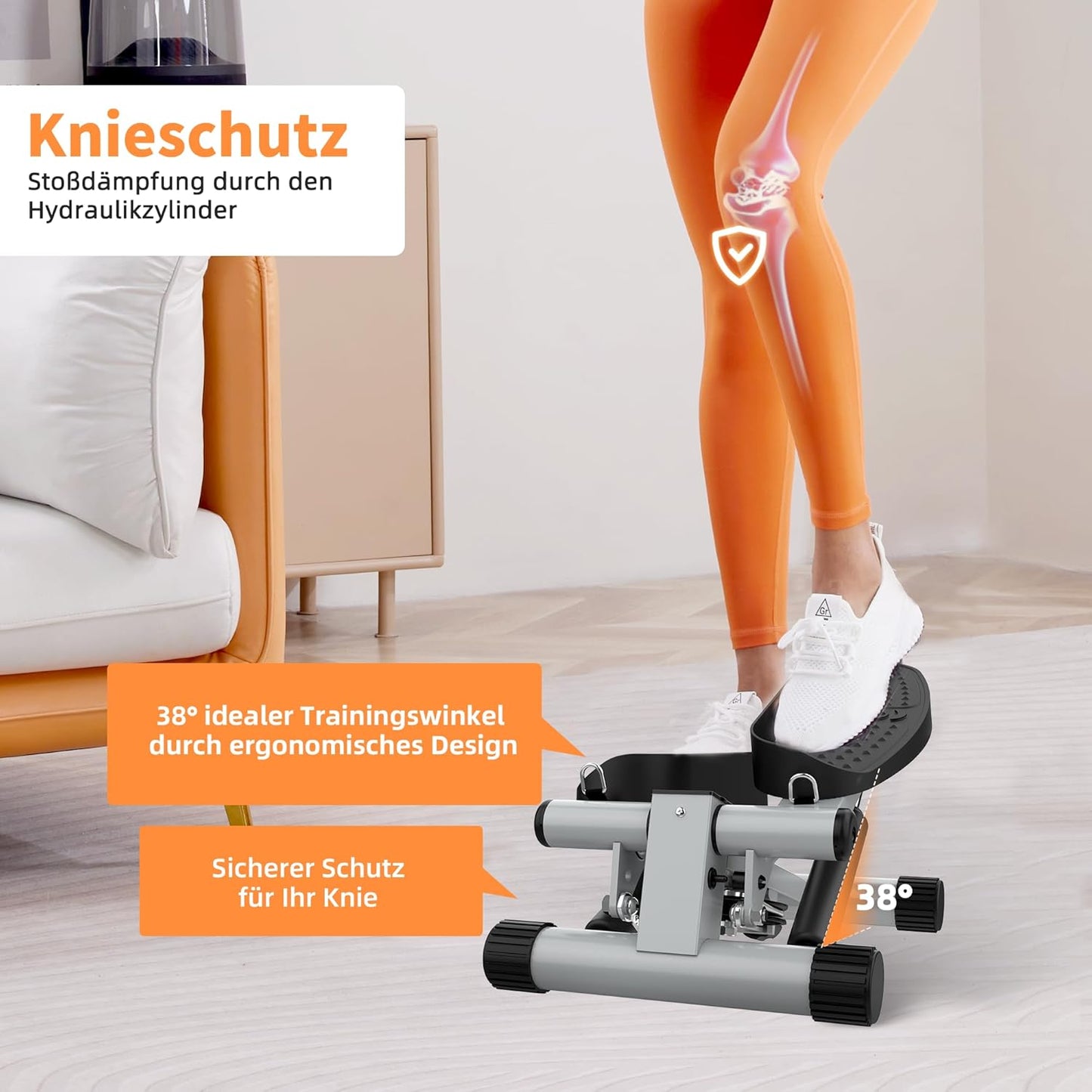 Mini Stepper für Zuhause, Stepper 6201LEN