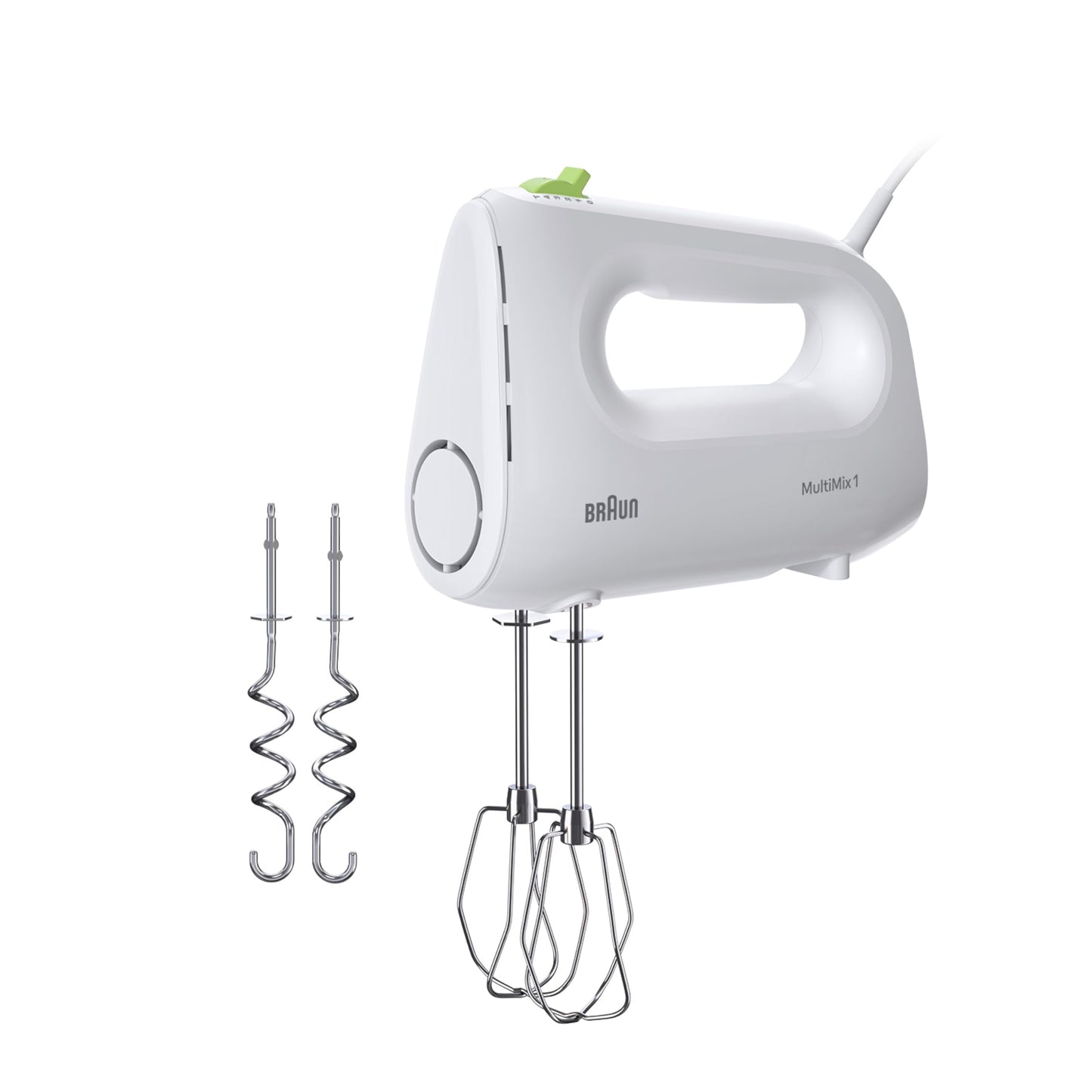 MultiMix 1 HM1110, Weiss MultiMix 1 - inkl. Schneebesen & Knethaken