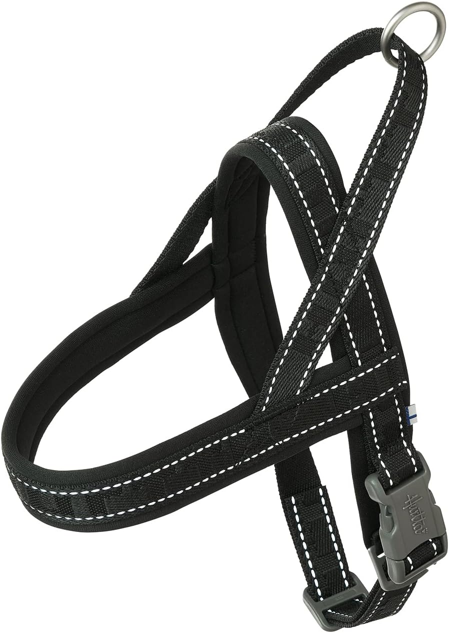 Casual Hundegeschirr ECO, 35-45cm Schwarz