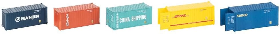 20' Container 5er-Set
