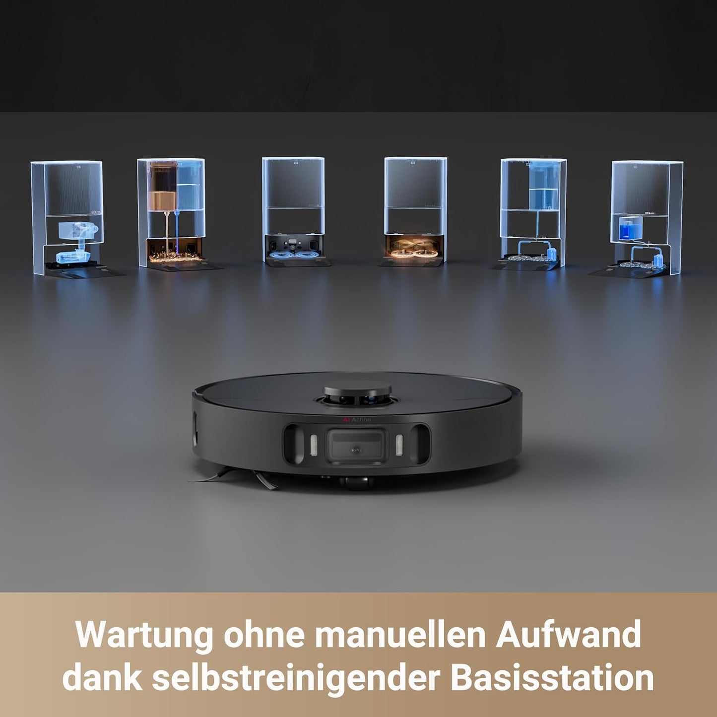Saugwischroboter X30 Ultra, X30 Ultra Schwarz