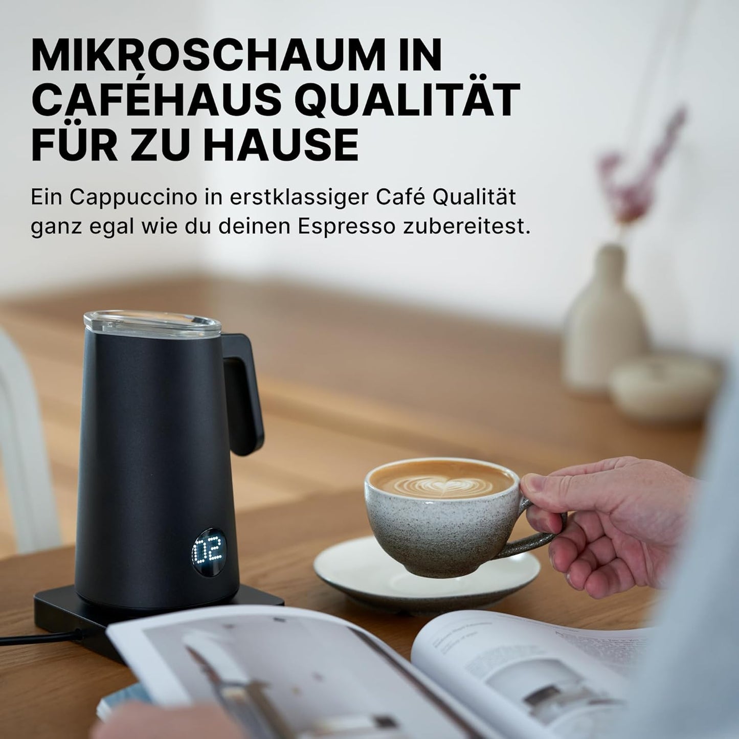 NanoFoamer Pro Gen2 Milchaufschäumer