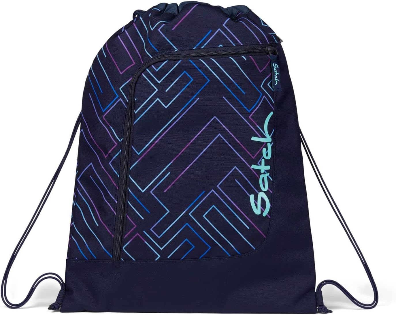 3-teiliges Schulranzen-Set Match inkl. Schlamperbox und Sportbeutel, Purple Laser