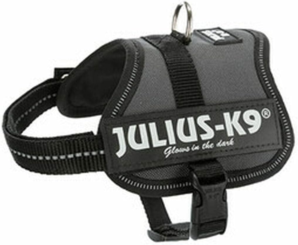Powergeschirr für Hunde, 2XS/Baby 2 Anthrazit