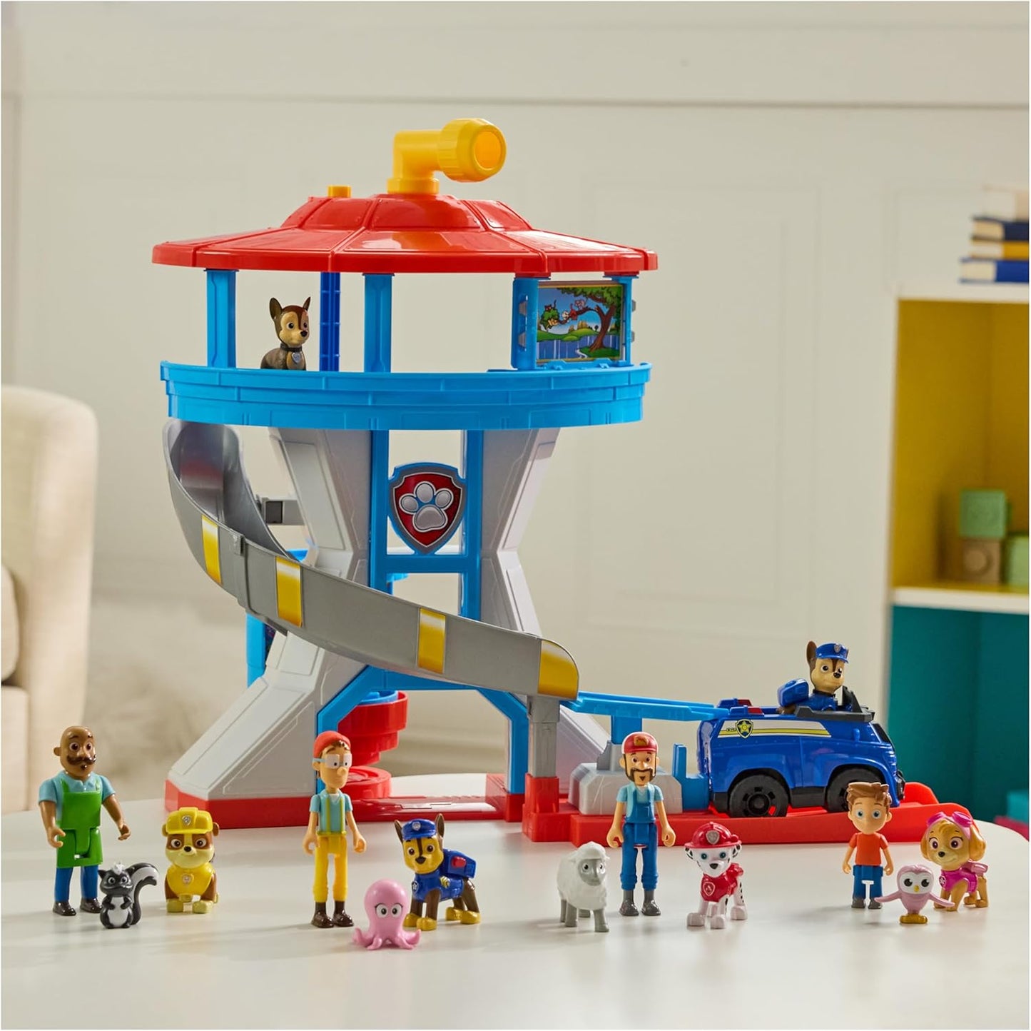 Paw Patrol Lookout Tower Playset(Hauptquartier), Lookout Tower Spielset 2025