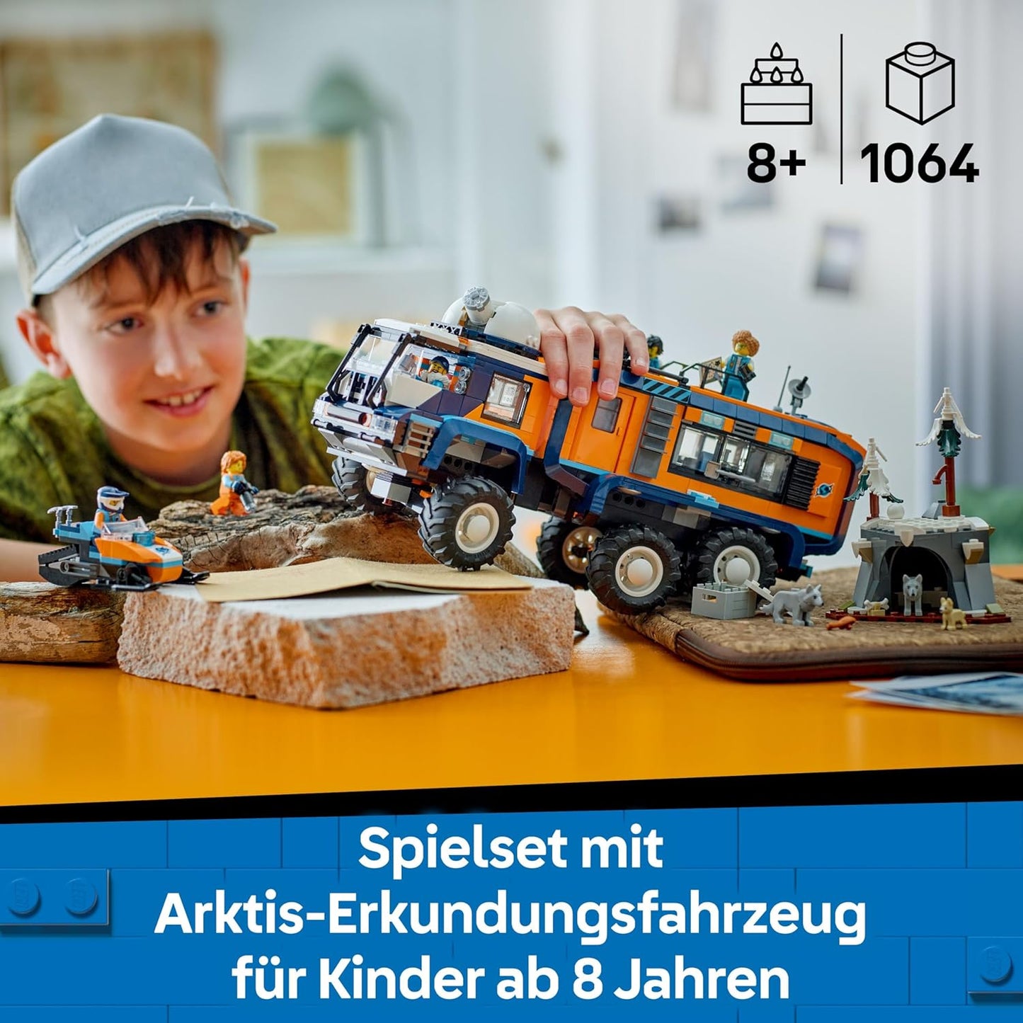 Arktis-Truck mit Labor