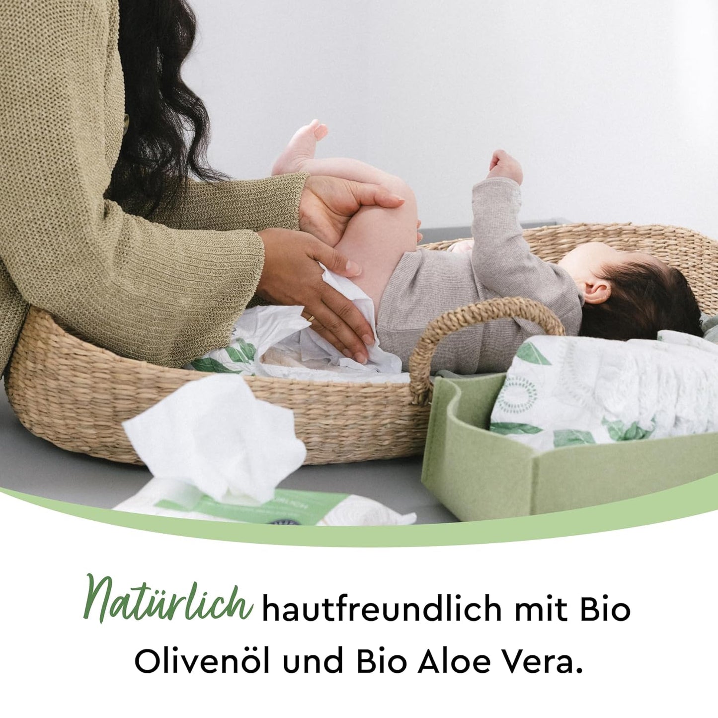 Baby Feuchttücher (600 Stück), 60 stück (10er Pack)