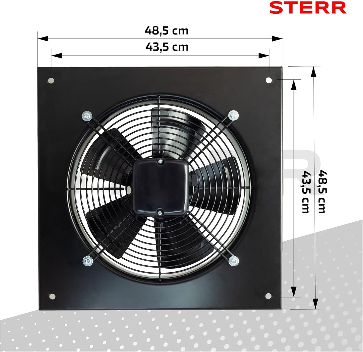 AXF350B Axialventilator 350 mm, 350 mm - AXF350B