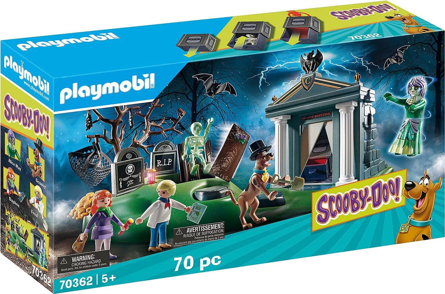 70362 SCOOBY-DOO! Abenteuer auf dem Friedhof, Konstruktionsspielzeug