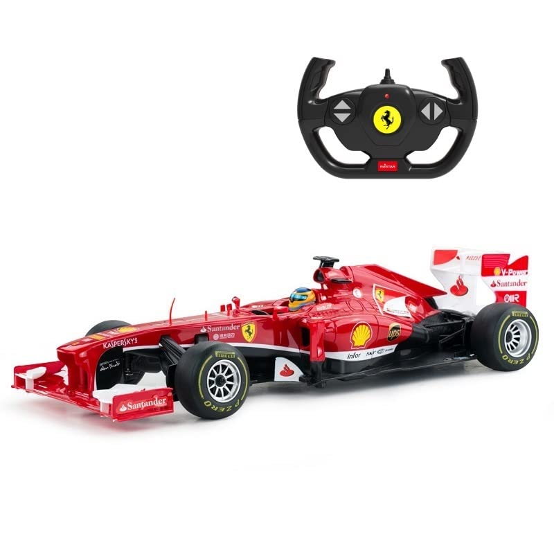 Ferrari F138 F1 Rennwagen, Fernando Alonso + Felipe Massa, 41 cm (L) x 15 cm (W) x 10 cm (H), Ferrari F138 (1:12 Skala)