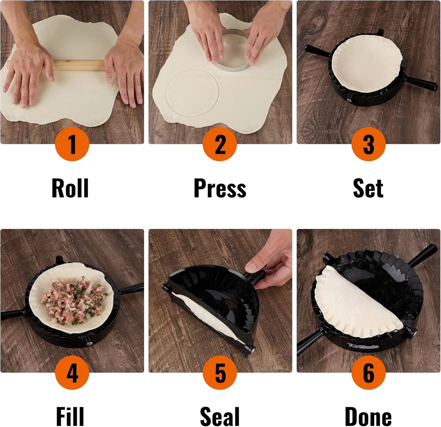 7-teiliges Empanadas Maker Set