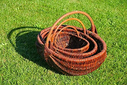 Ovaler Weidenkorb mit Henkel, (LxBxH) 45 x 30 x 18 cm