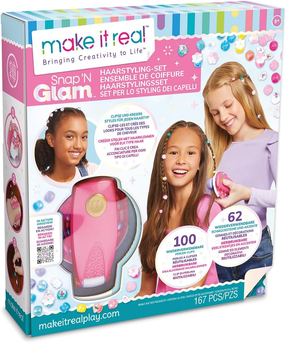 DIY Haarstyling-Set mit wiederverwendbaren Perlen