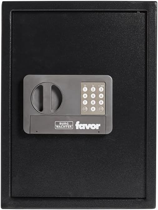 Möbeltresor Favor S7 E mit elektronischem Zahlenschloss, HxBxT: 415 x 310 x 350 mm / Elektronisches Zahlenschloss