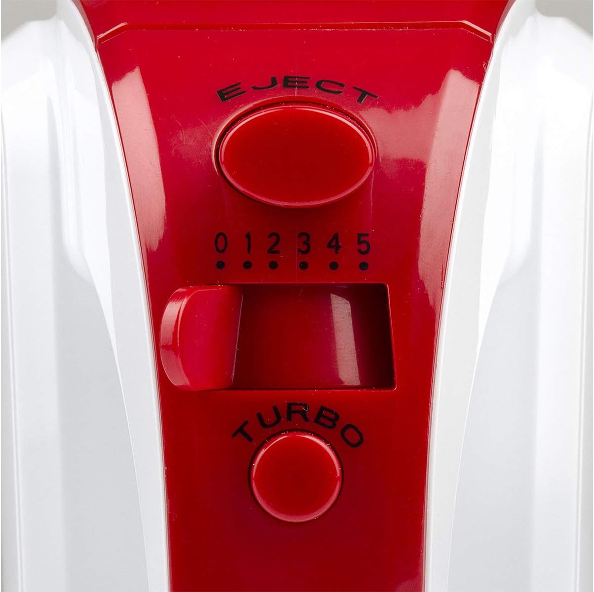 SB02 Handmixer mit Turbo-Funktion, Weiss -rot