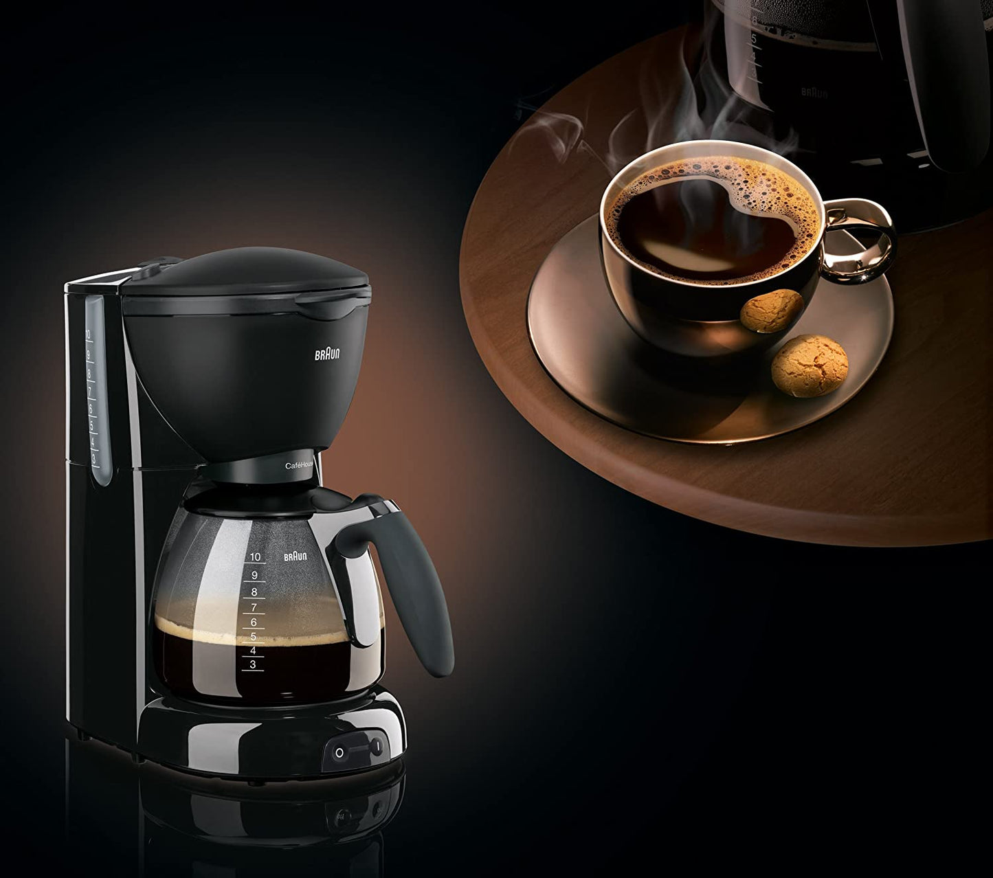 Kaffeemaschine KF 560 Café House, Filtermaschine, Schwarz