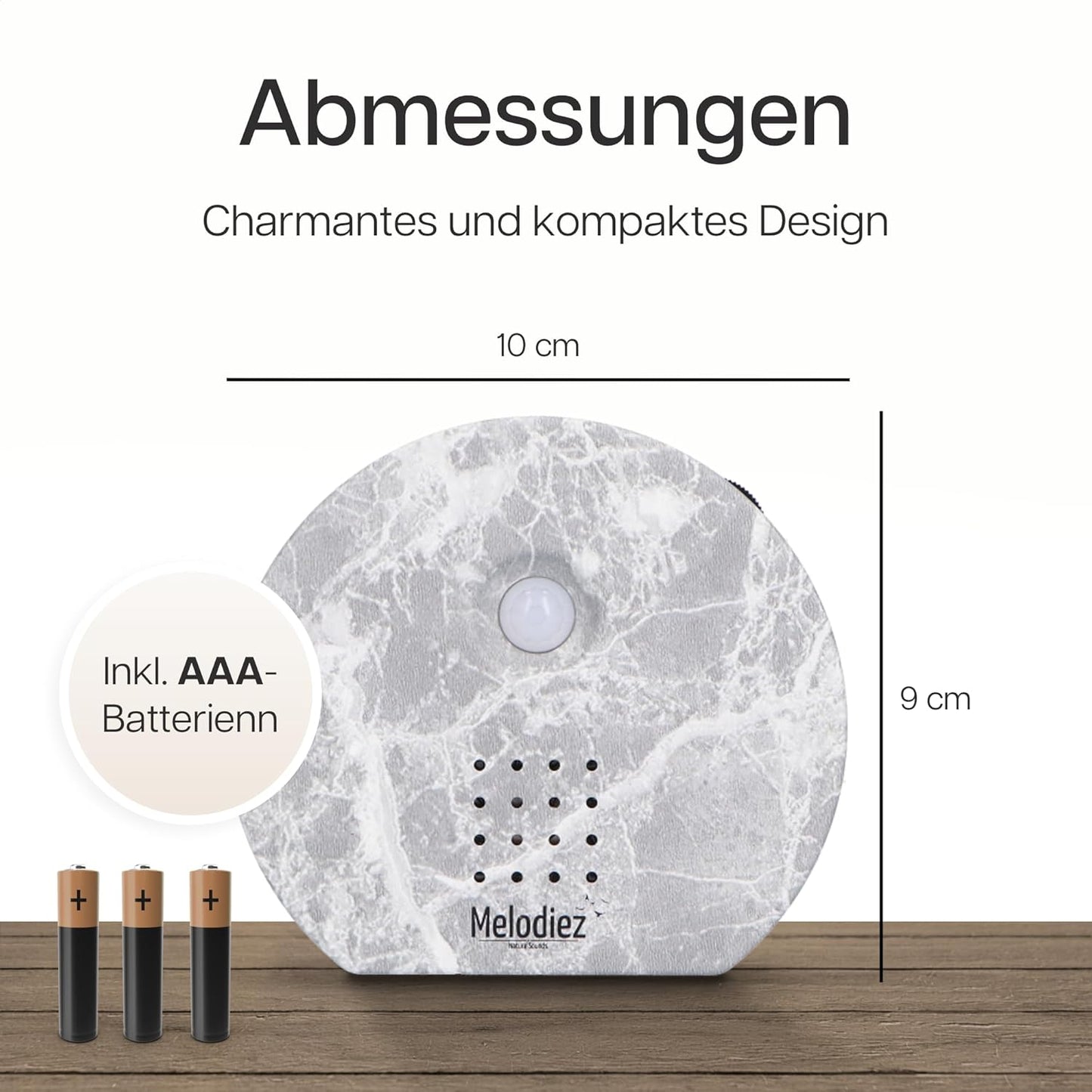 Box mit Naturgeräuschen, Marmor