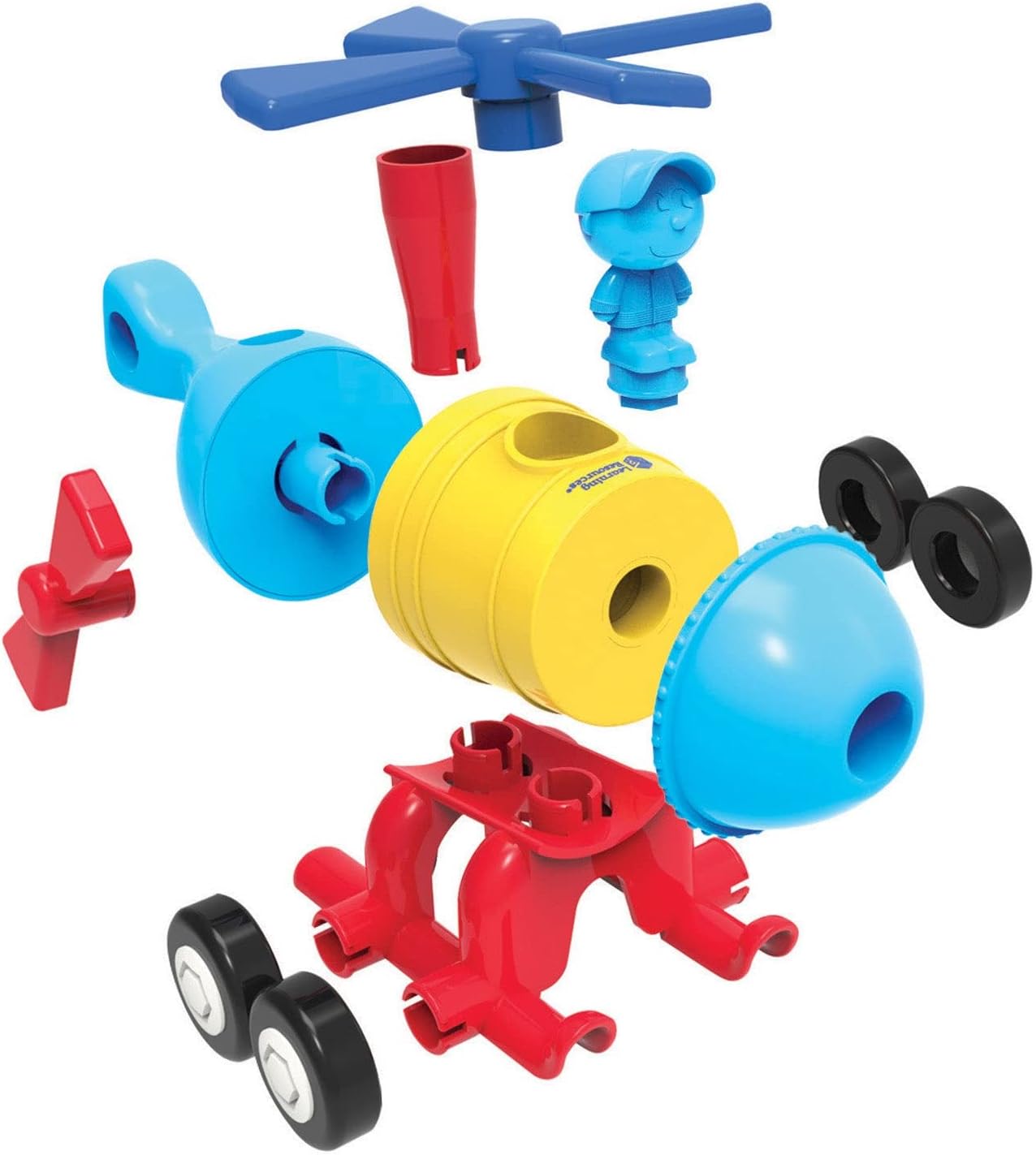 1-2-3 Build It! - Rakete, Zug & Hubschrauber, Rakete