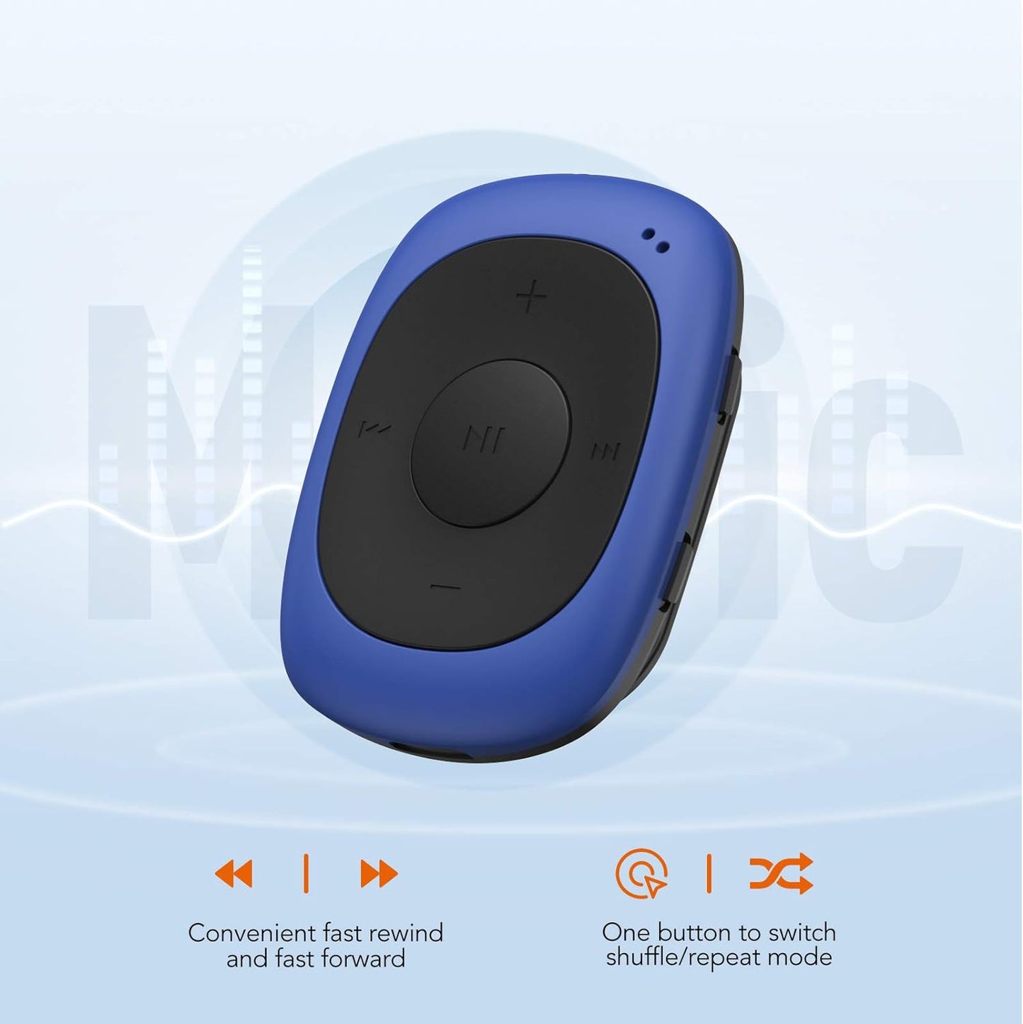 Mini Clip MP3 Player SML, 8Go
