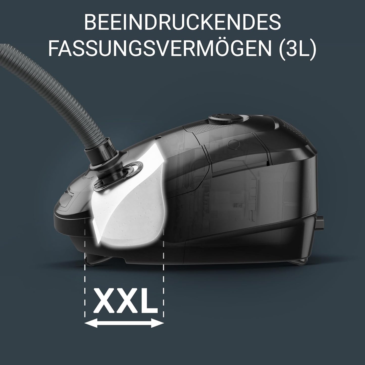 RO3143 Power XXL - Bodenstaubsauger mit Beutel, RO3143 Power XXL