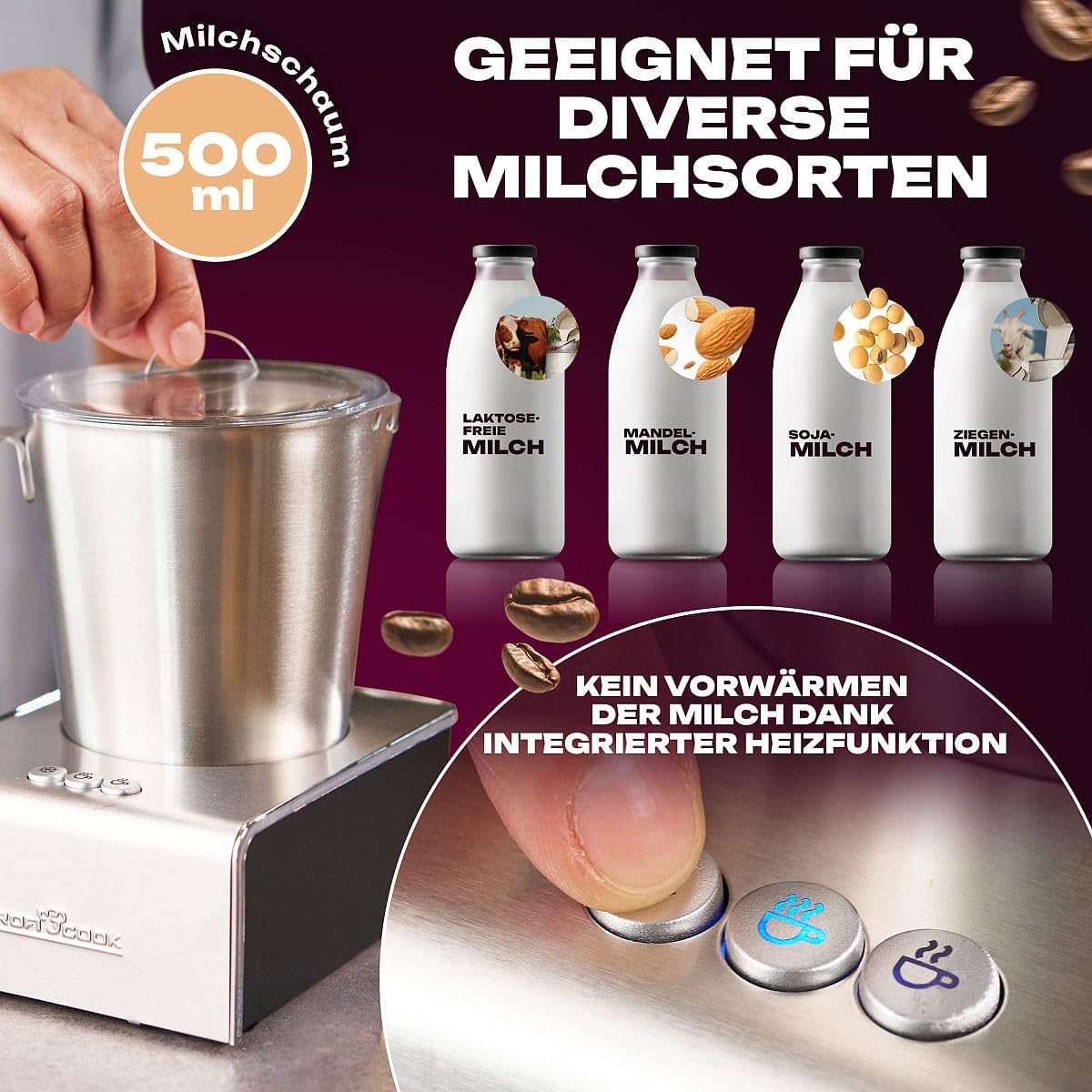 Elektrischer Milchaufschäumer PC-MS 1032