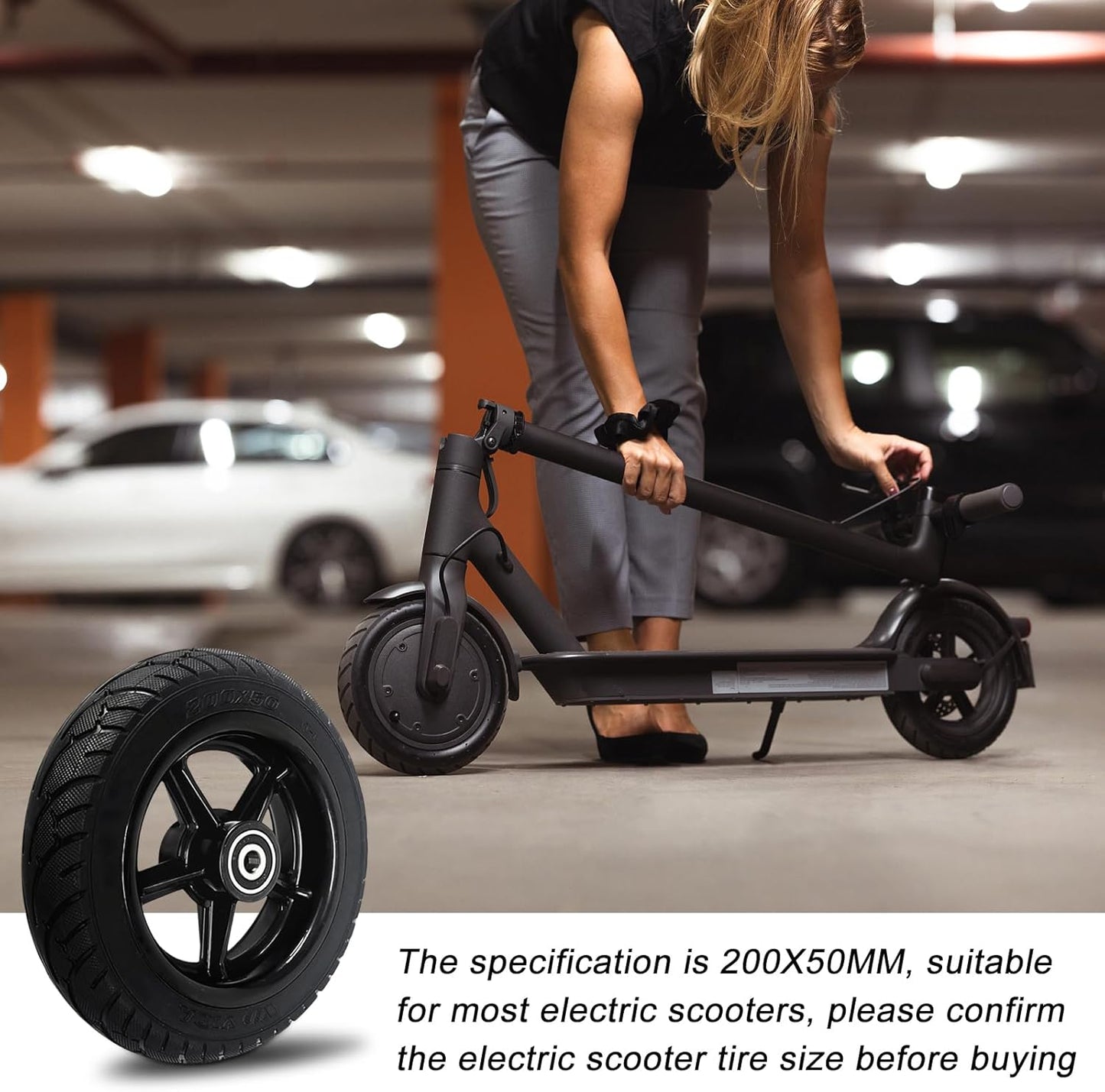 E-Scooter Vollgummireifen 8 Zoll