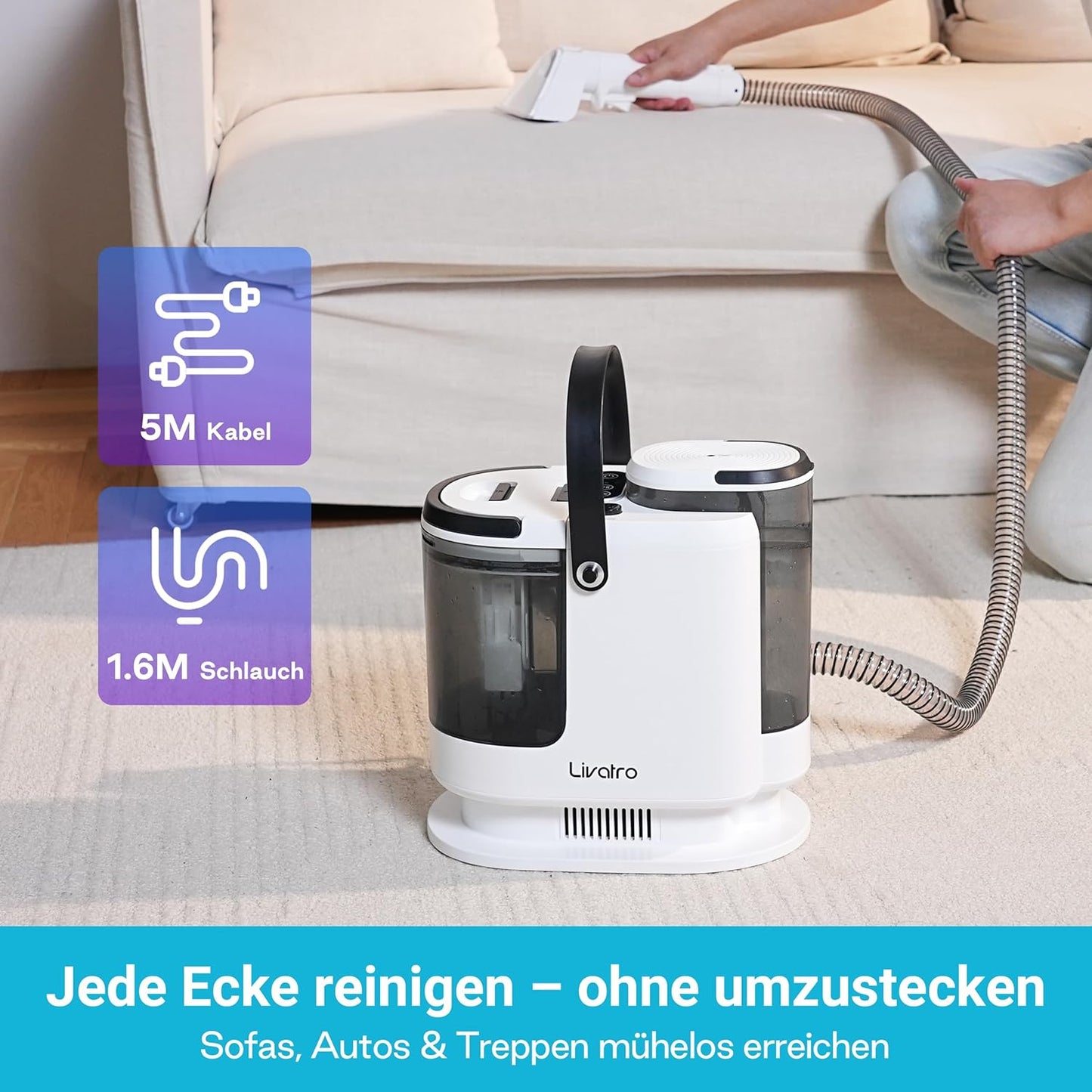 Polster- und Teppichreiniger, Medium