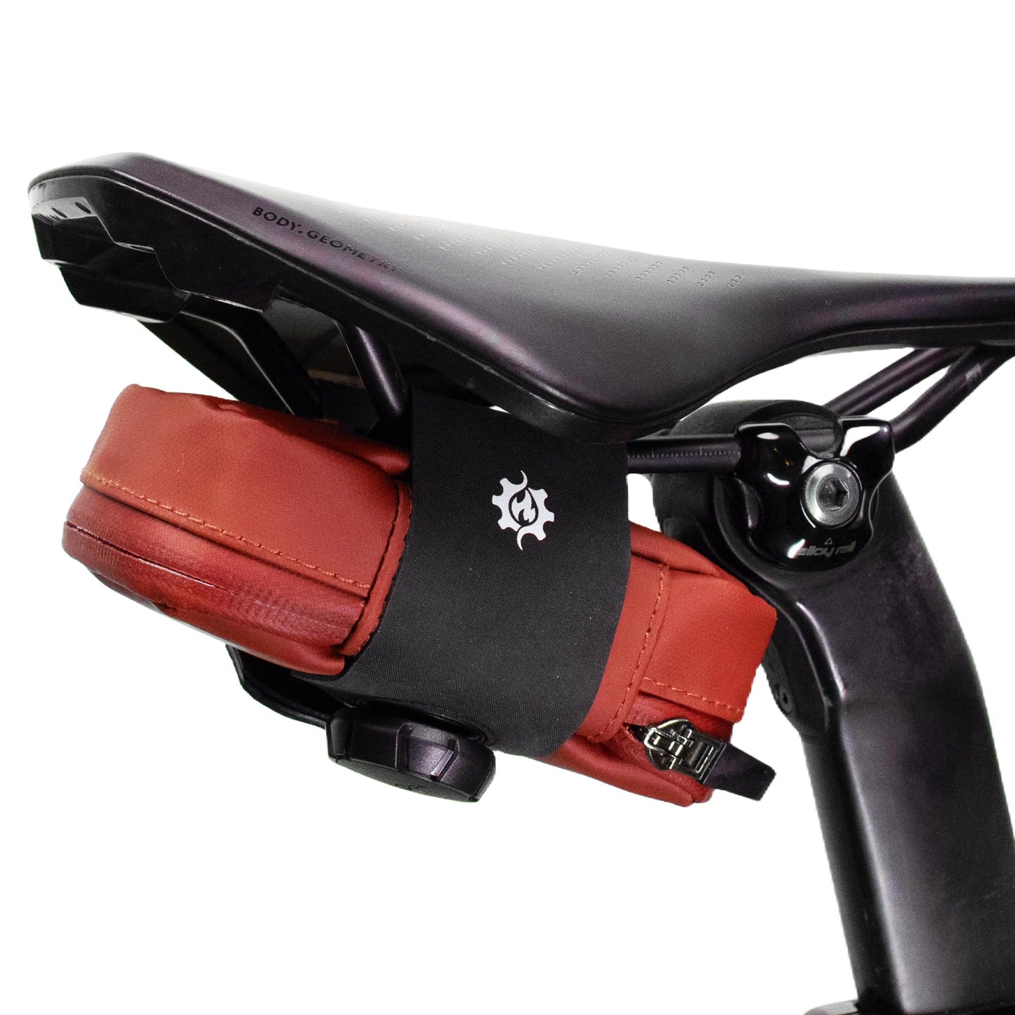 Falcon Magnetische Satteltasche, Rot L