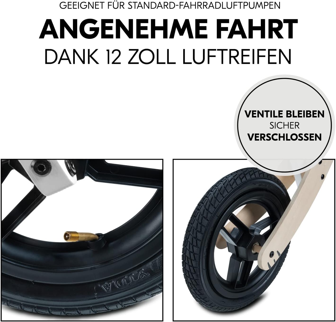 Laufrad Balance N Ride, Zebra
